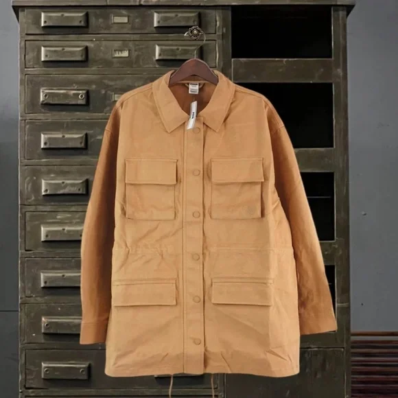 PINK • Victoria’s Secret Toffee Cargo Utility Jacket - Picture 5 of 5